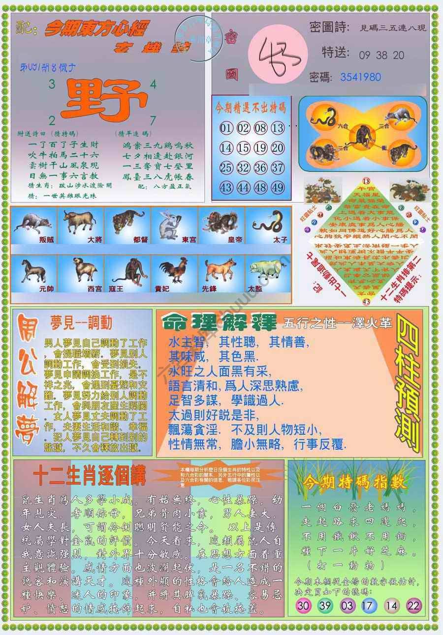 新版东方心经