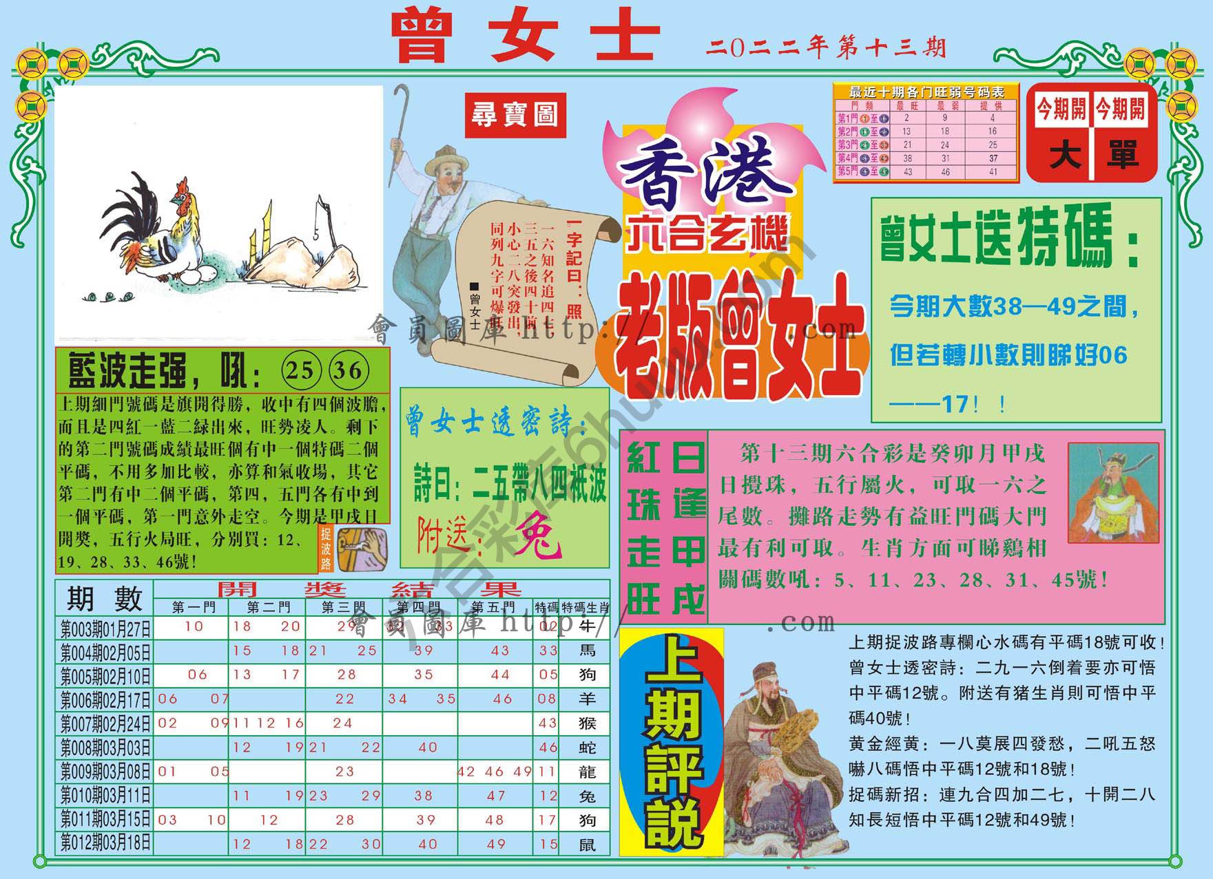 老版曾女士