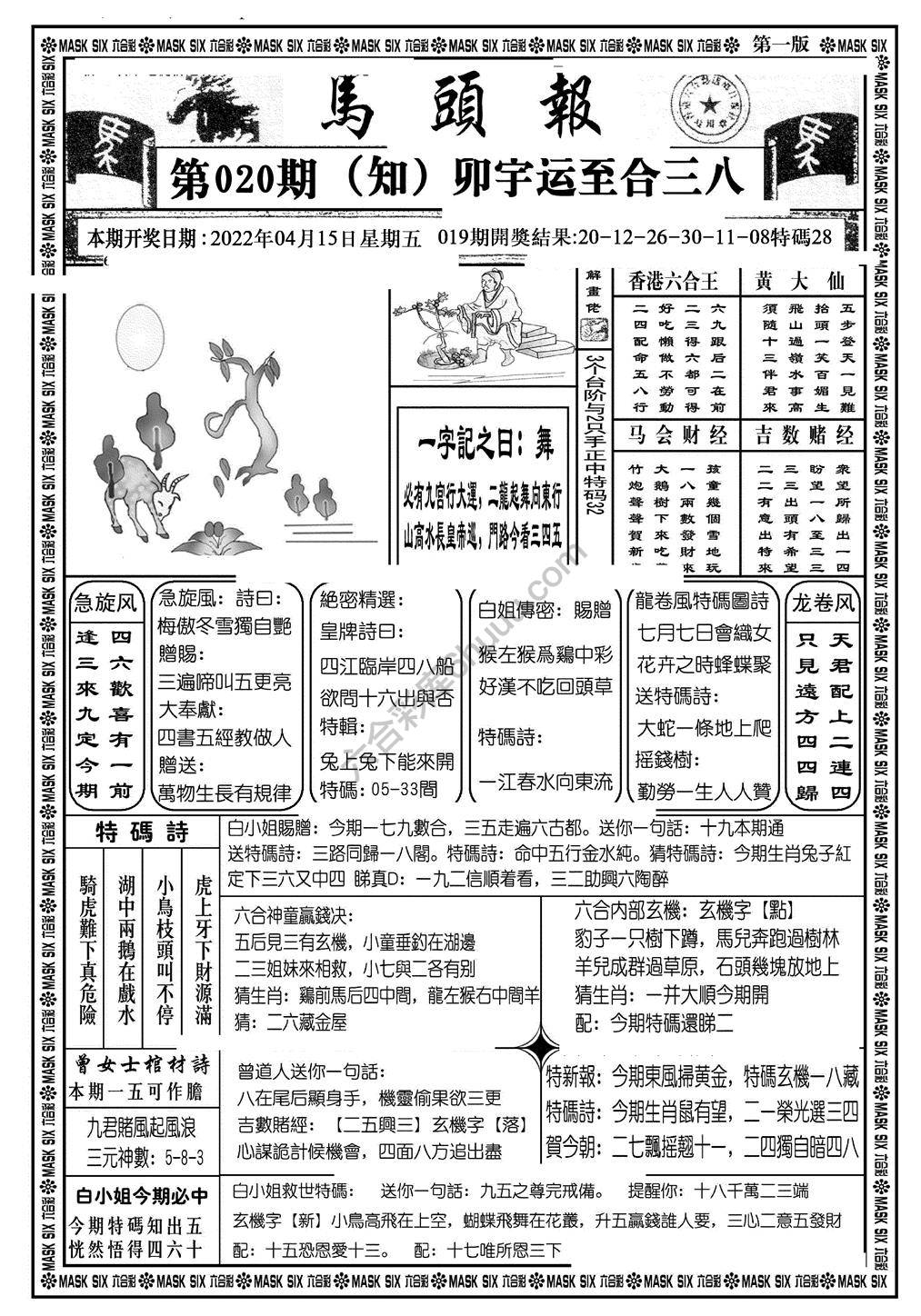 马头报