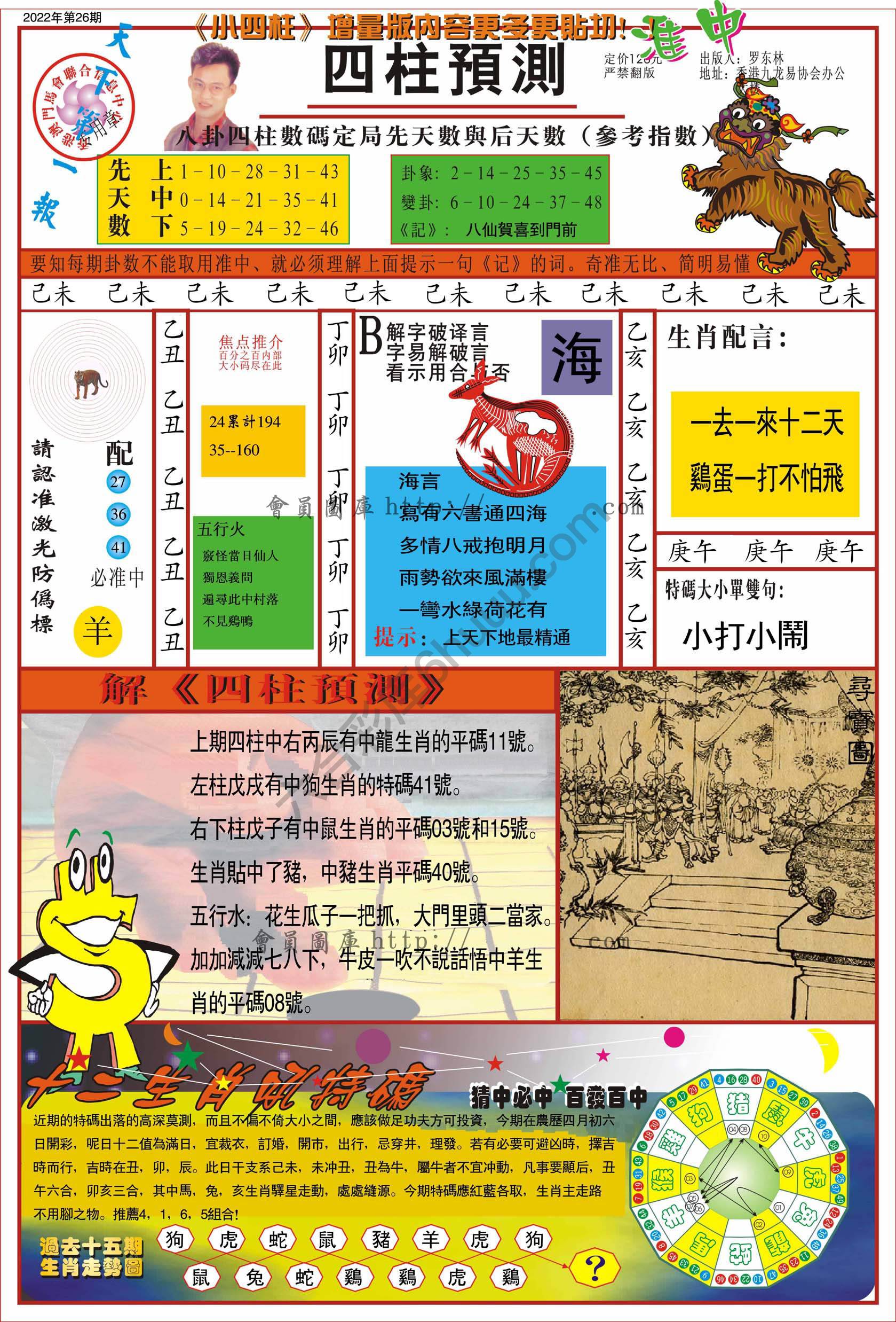 四柱预测