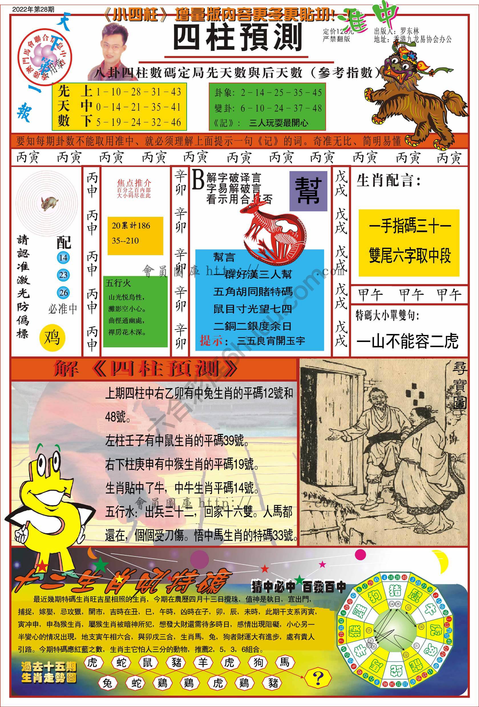 四柱预测