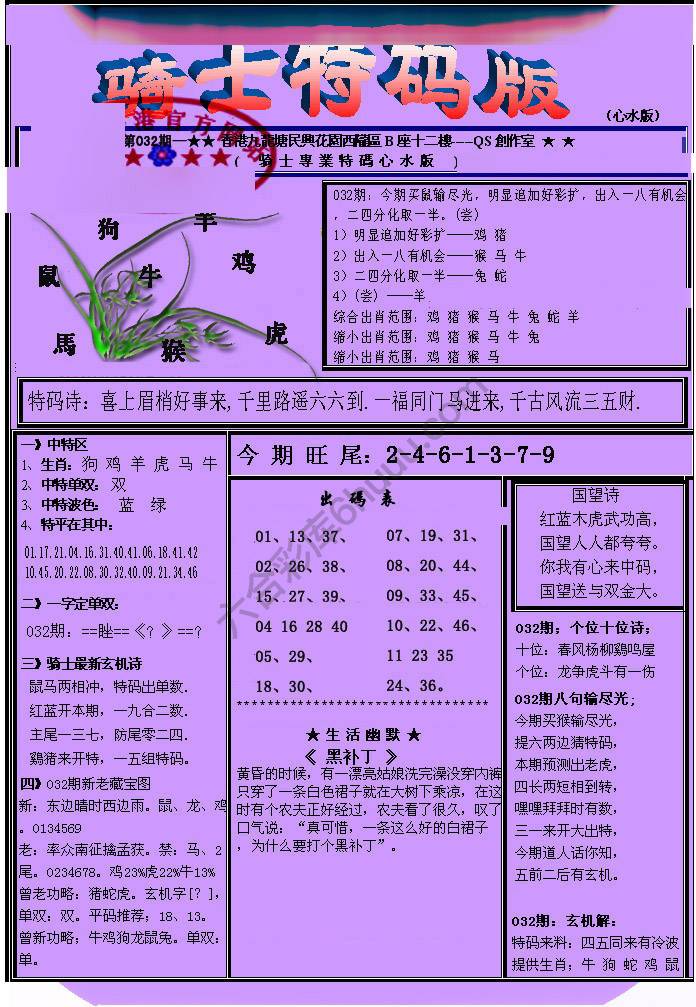 另类骑士特码版