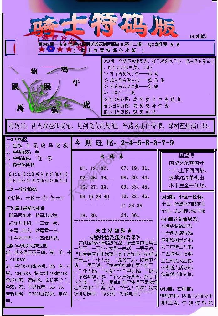 另类骑士特码版