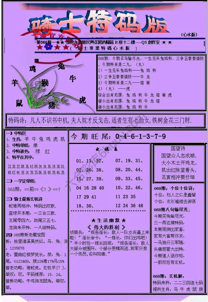 另类骑士特码版