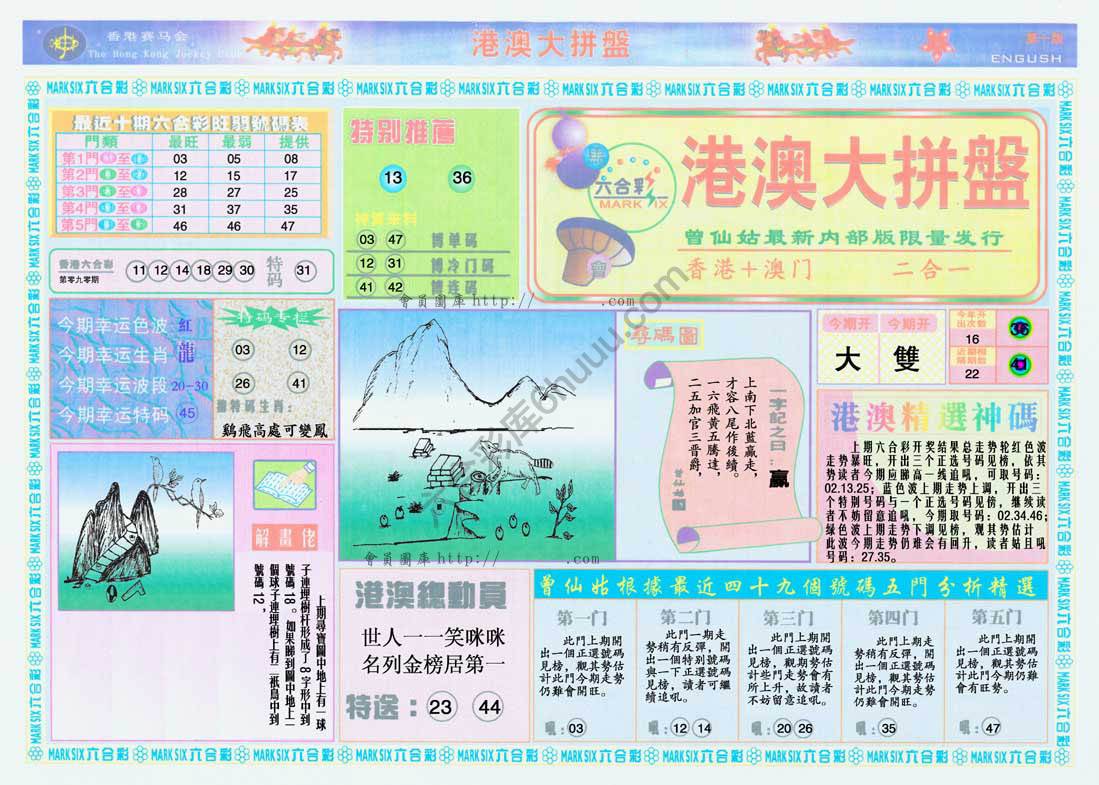 港澳大拼盘