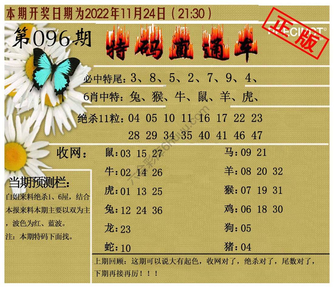 特码直通车