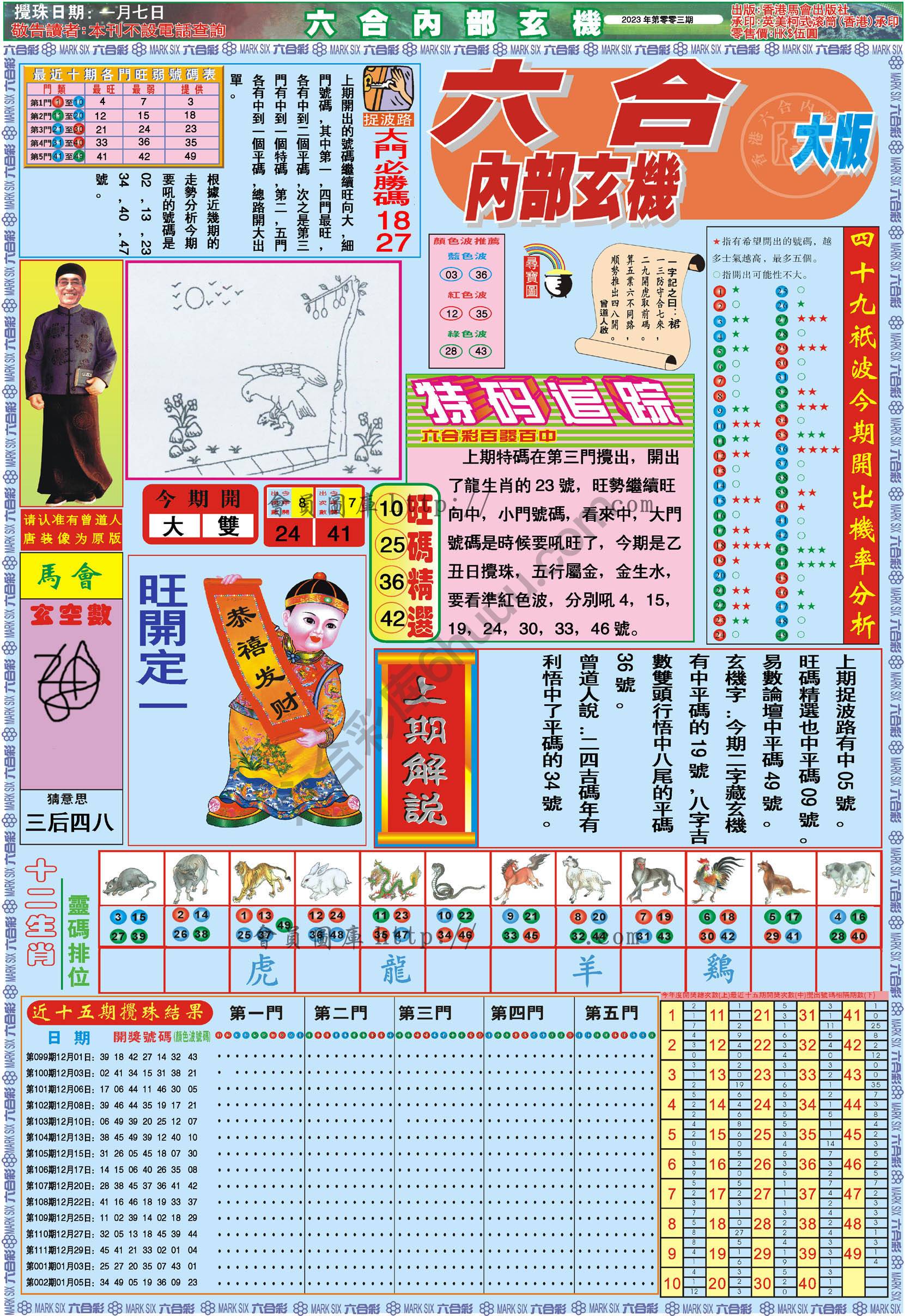 六合内部玄机
