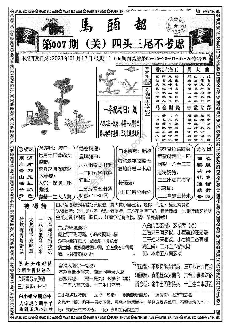 马头报