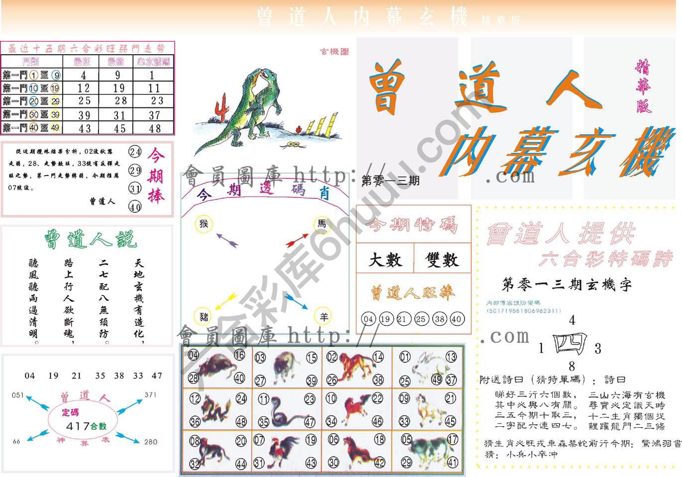 曾道人内幕玄机(精华版)