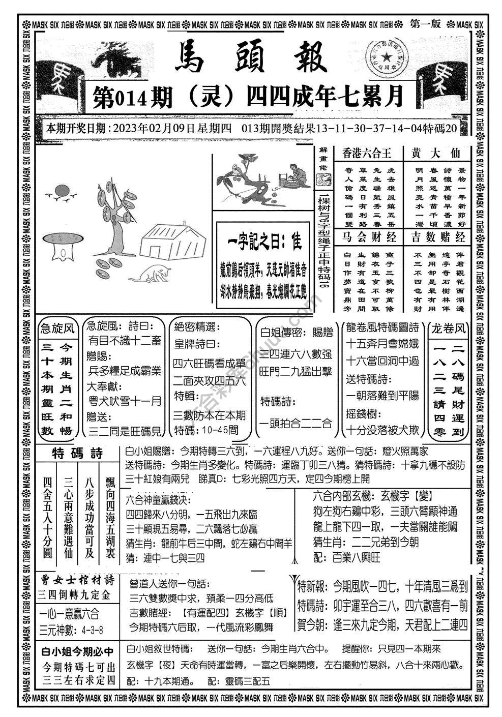 马头报