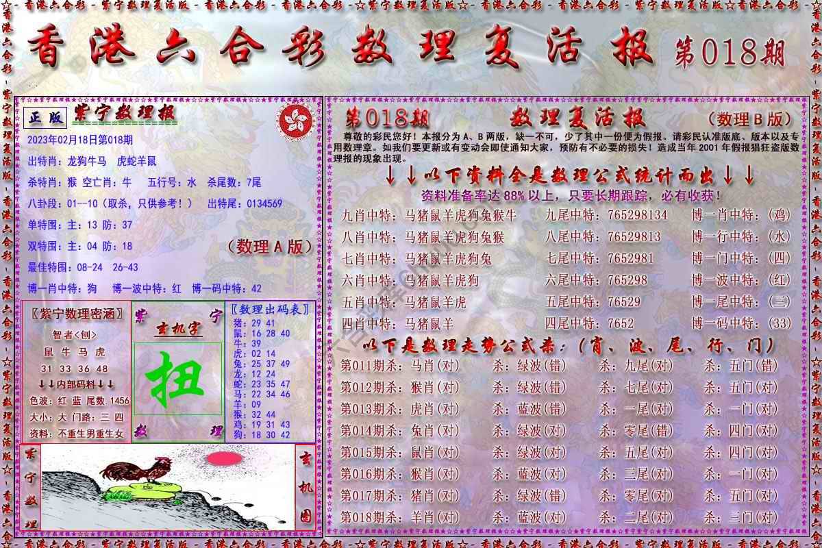数理复活报