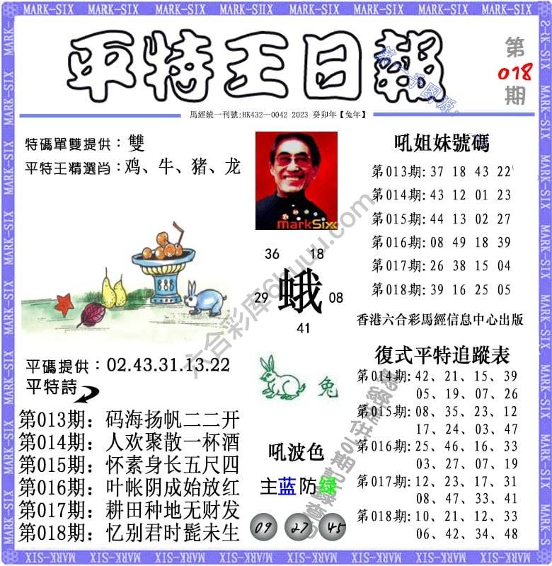 平特王日报