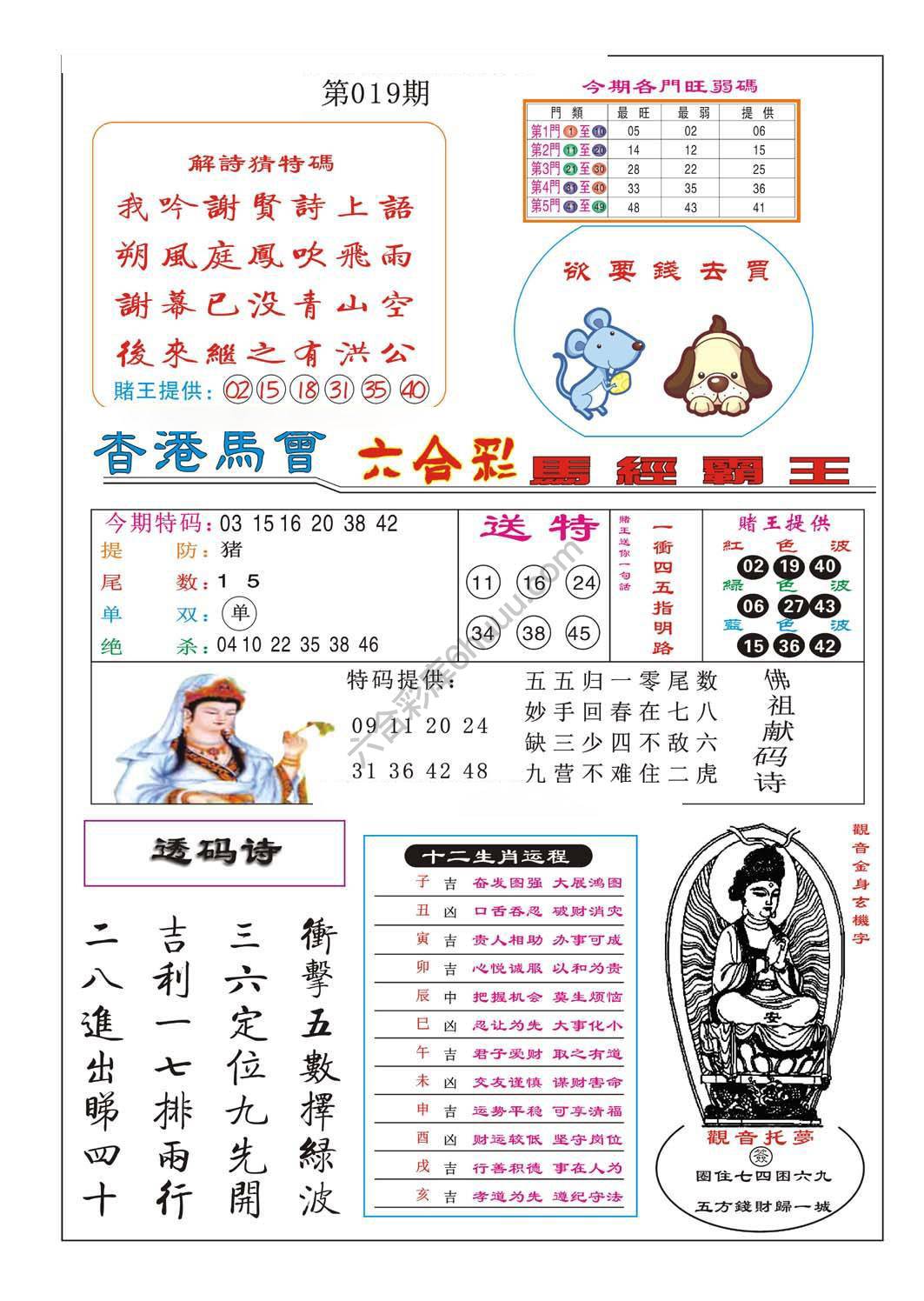 马经霸王