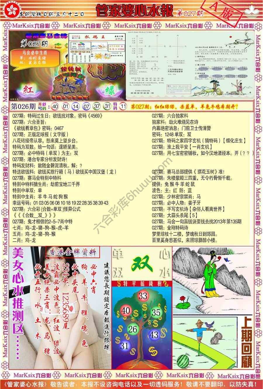 管家婆心水报