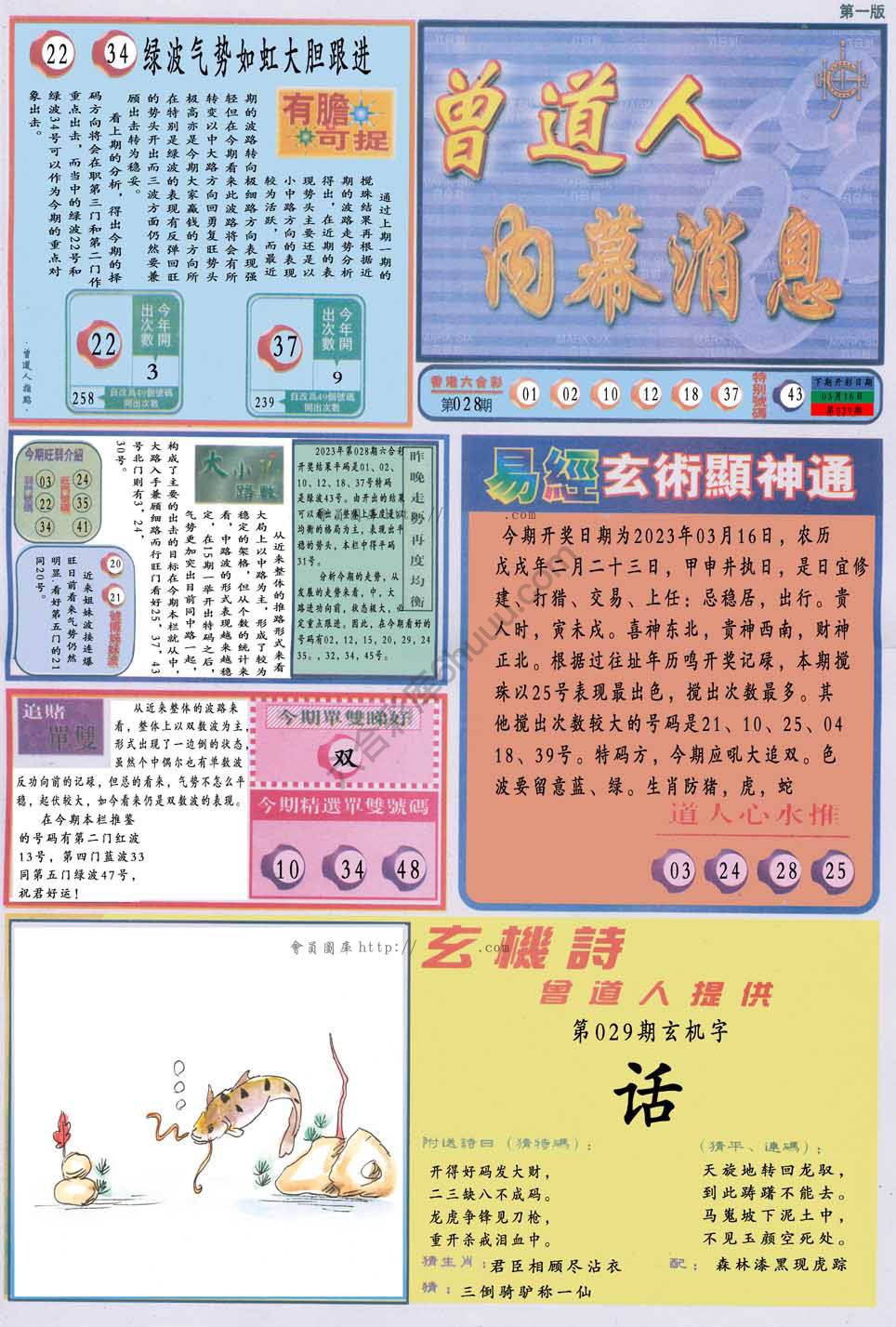 曾道人内幕消息