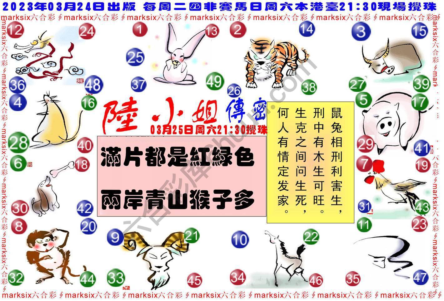 陆小姐传密