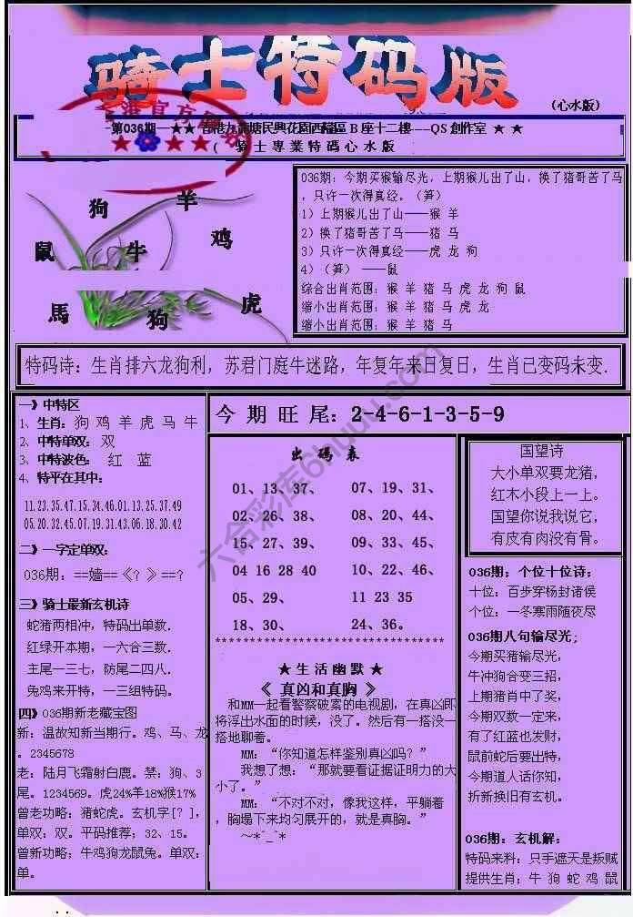 另类骑士特码版