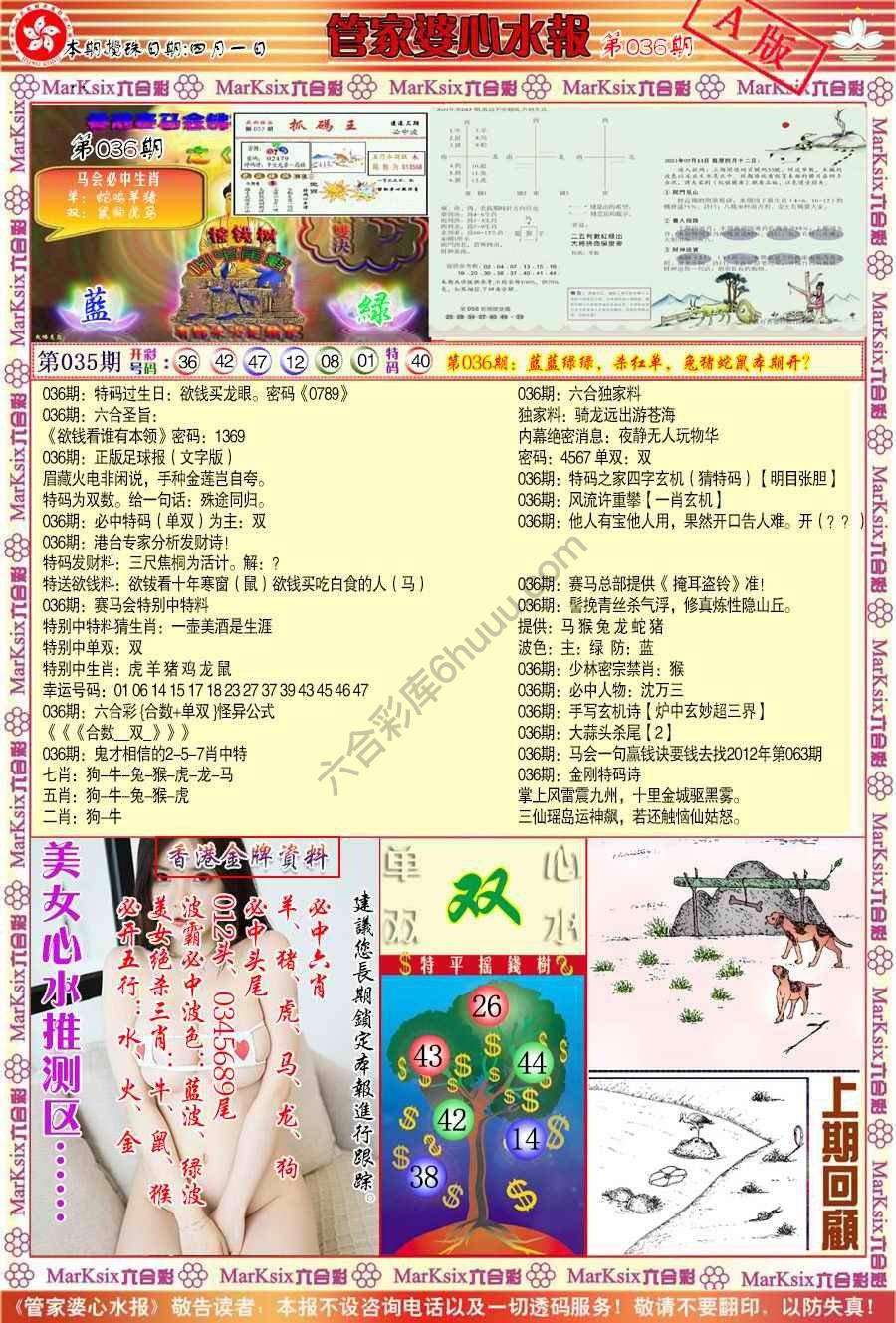 管家婆心水报