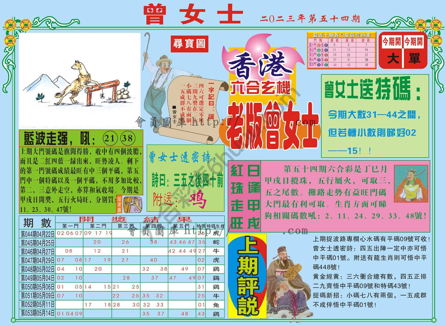 老版曾女士