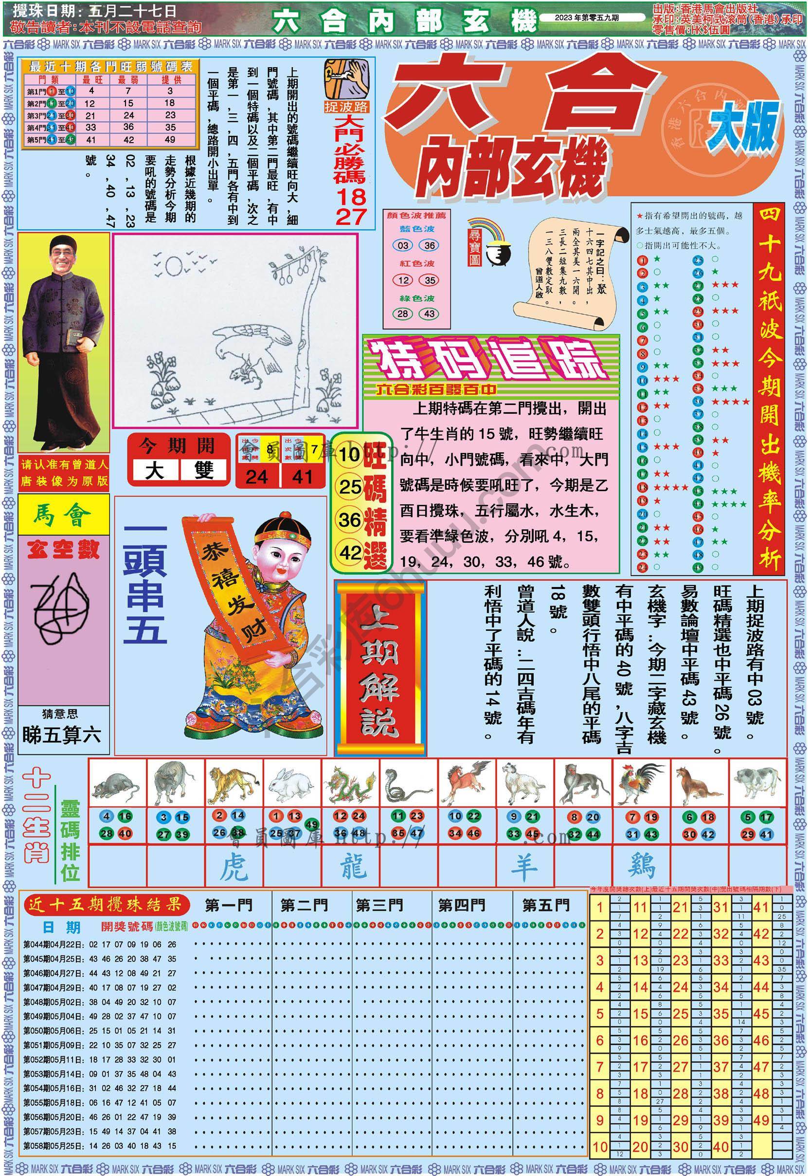 六合内部玄机