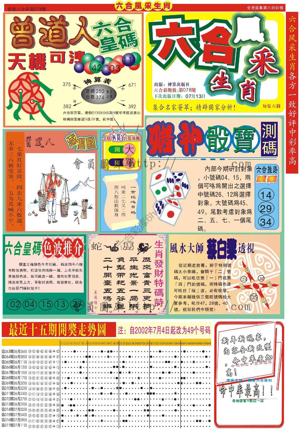 六合风采生肖