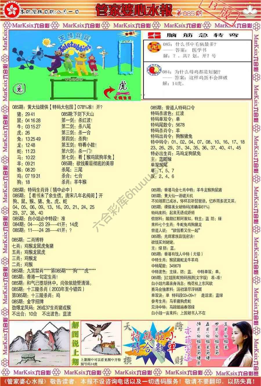 管家婆心水报