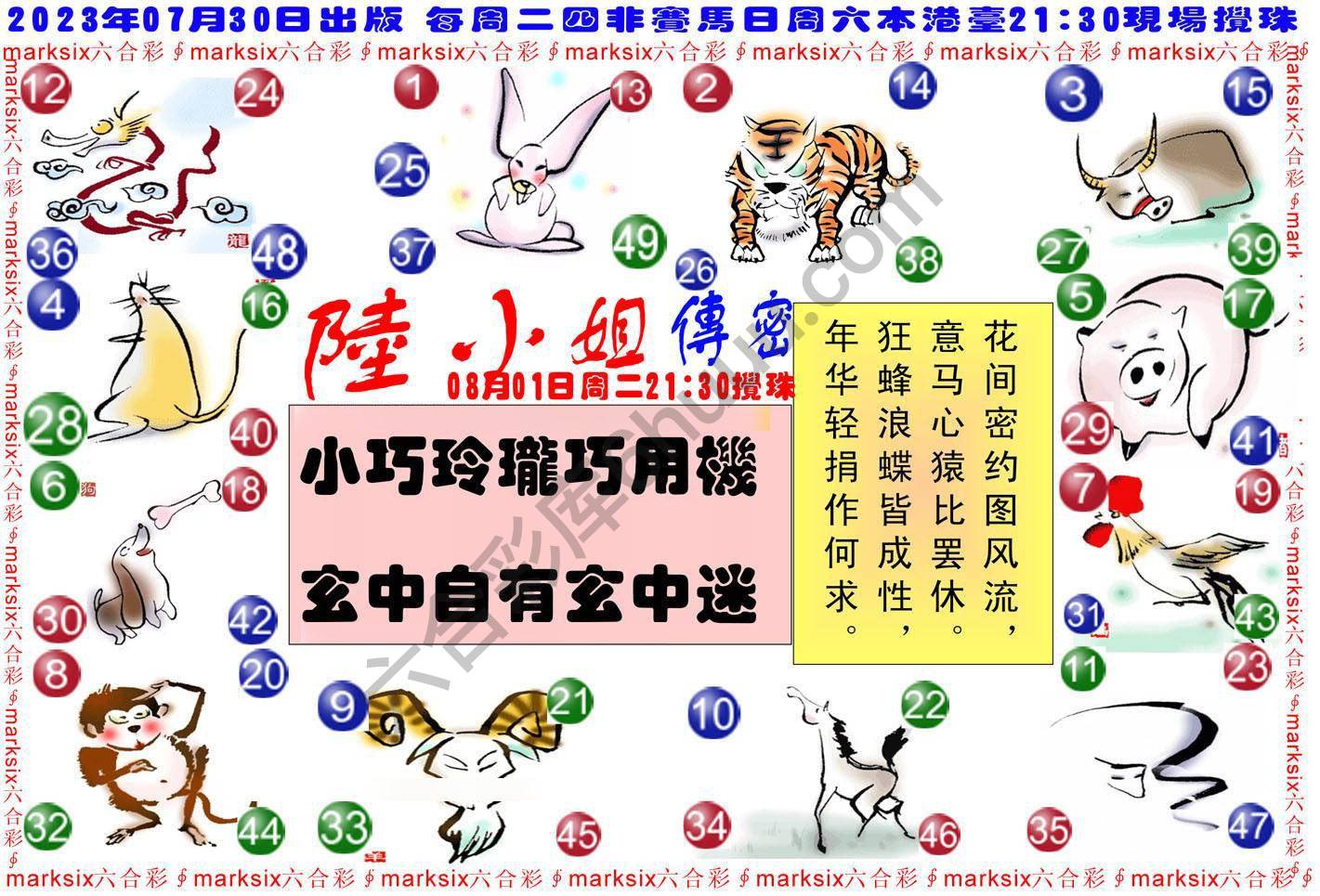 陆小姐传密