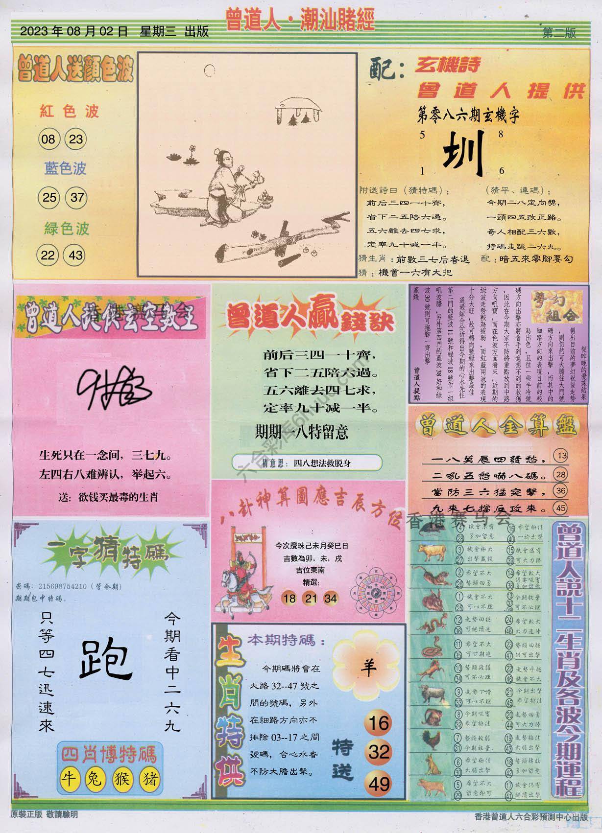 曾道人潮汕赌经