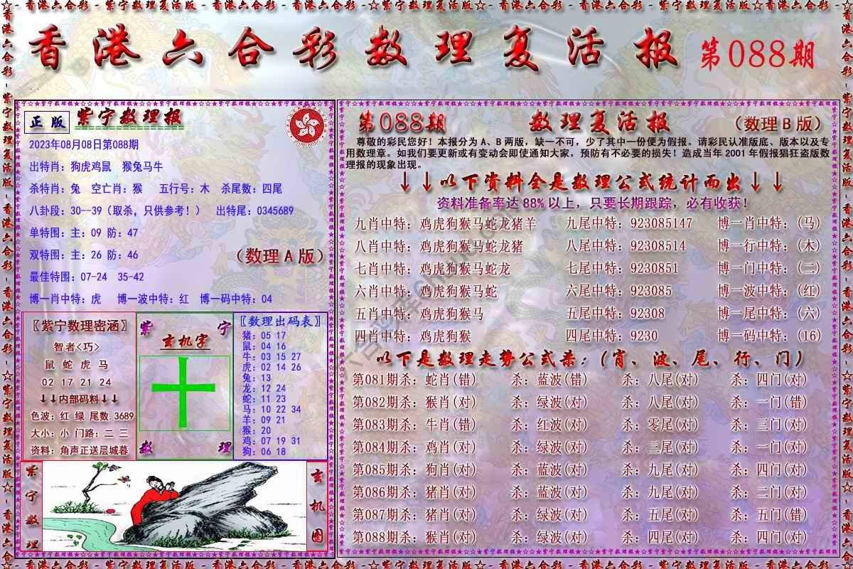 数理复活报