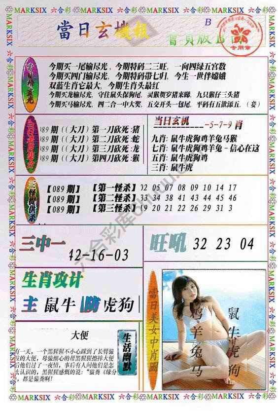 当日玄机报