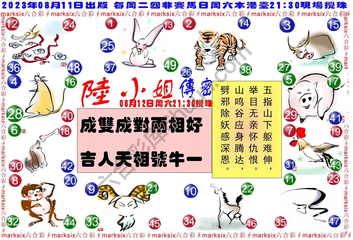 陆小姐传密