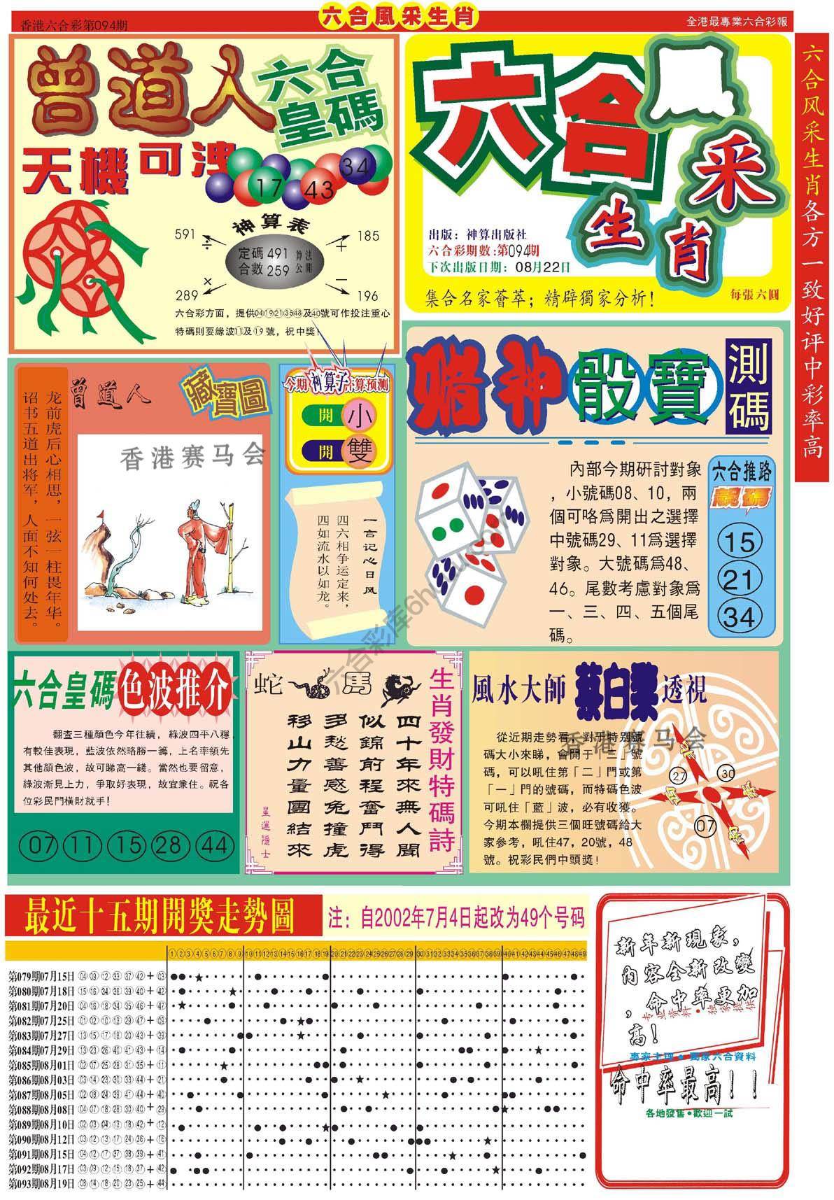 六合风采生肖