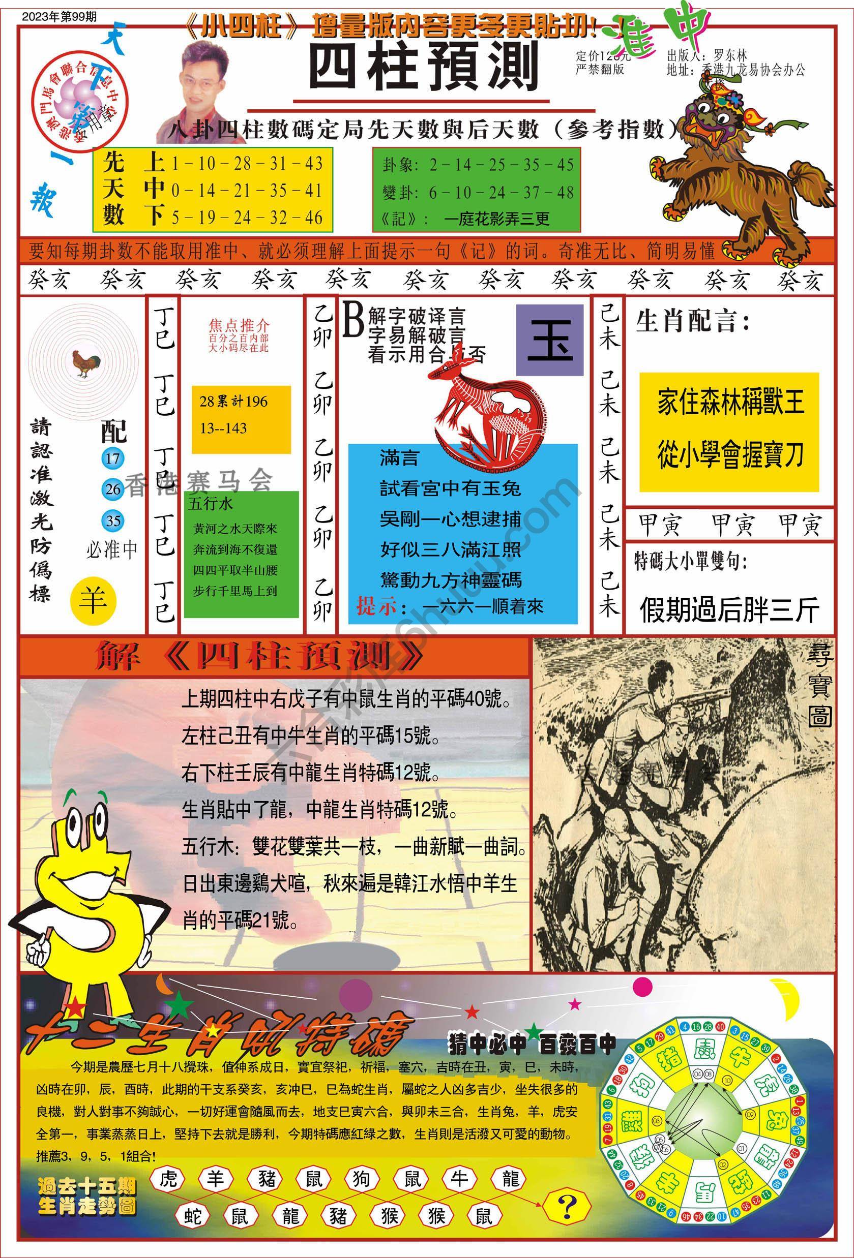 四柱预测