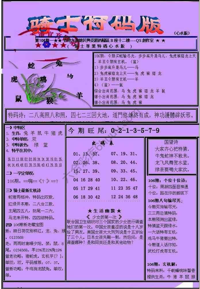 另类骑士特码版