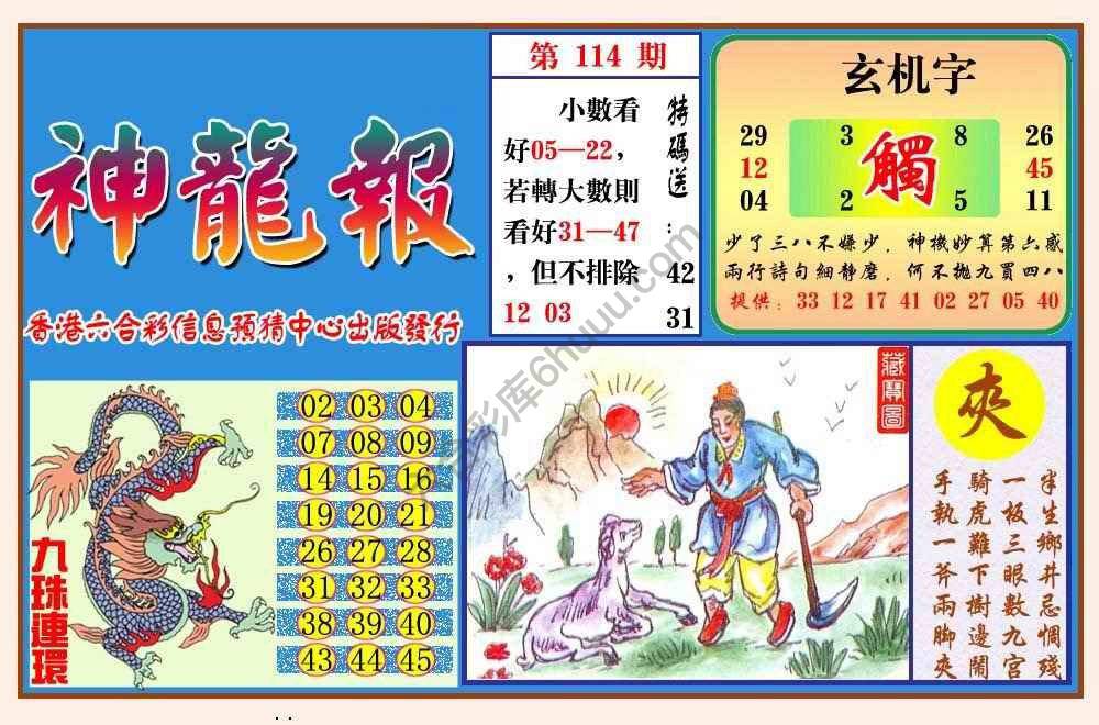 蓝月亮神龙报