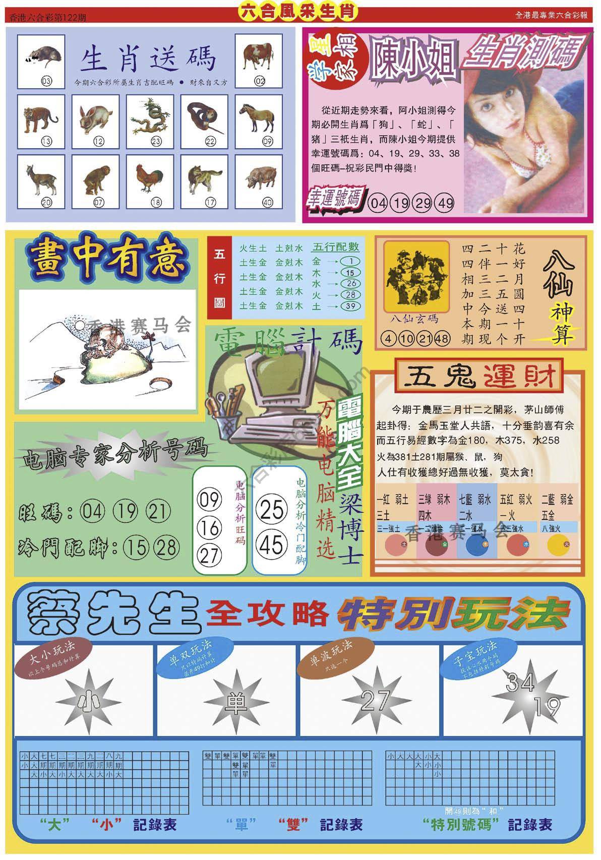六合风采生肖