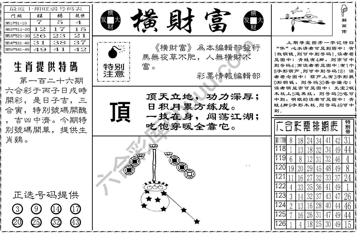 横财富