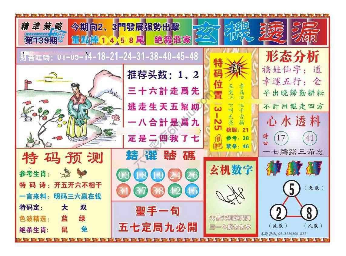 玄机透漏