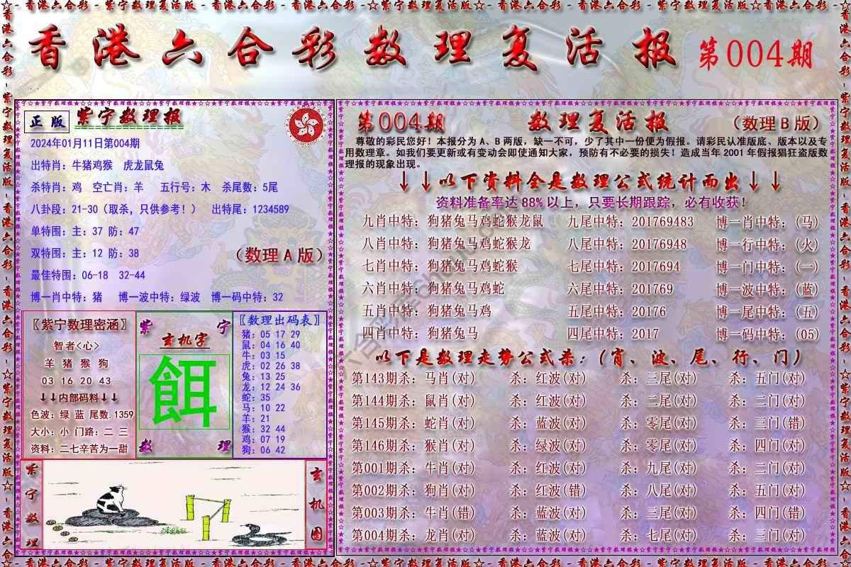 数理复活报