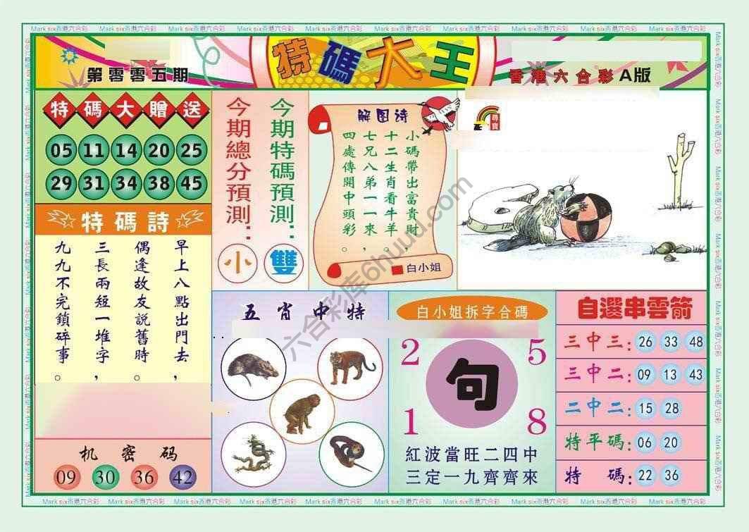 特码大王