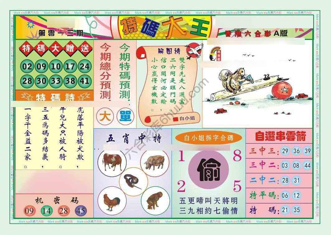 特码大王