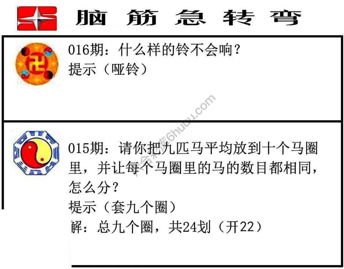 脑筋急转弯