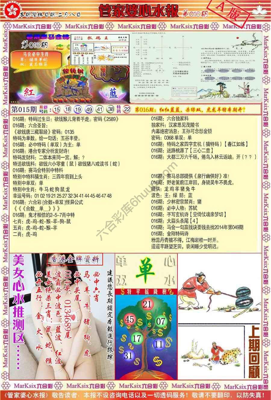 管家婆心水报