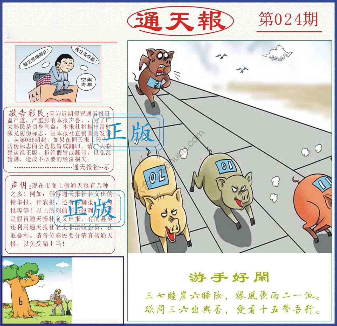 正版通天报