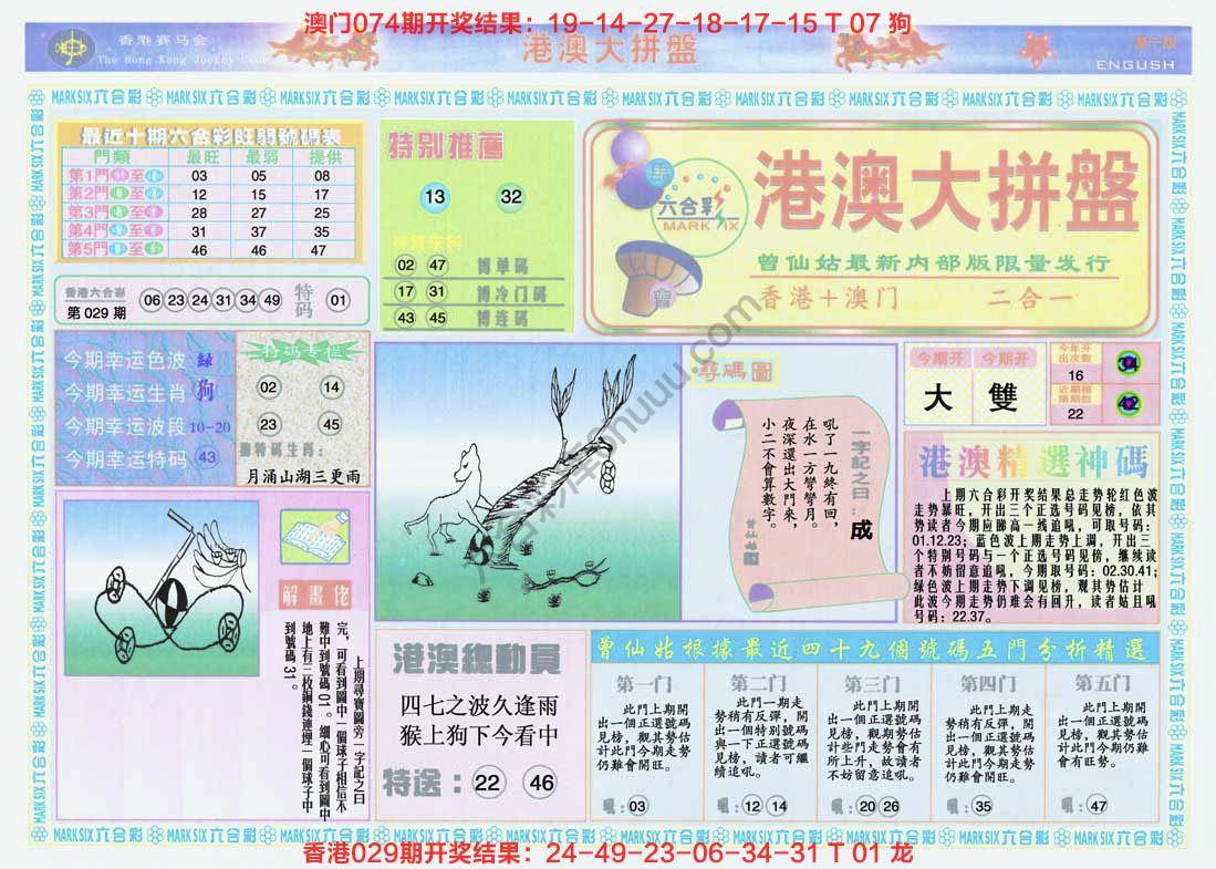 港澳大拼盘
