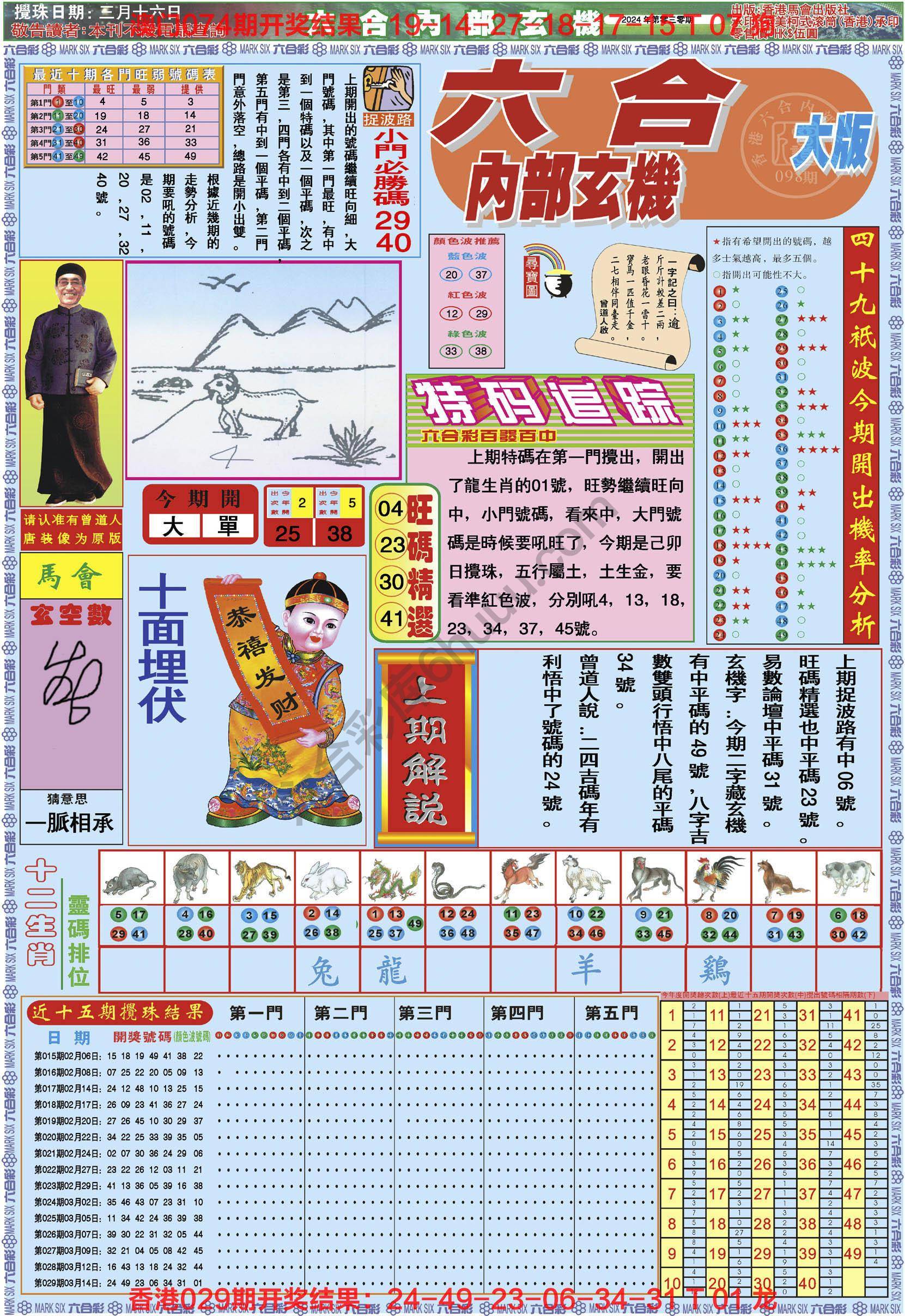 六合内部玄机