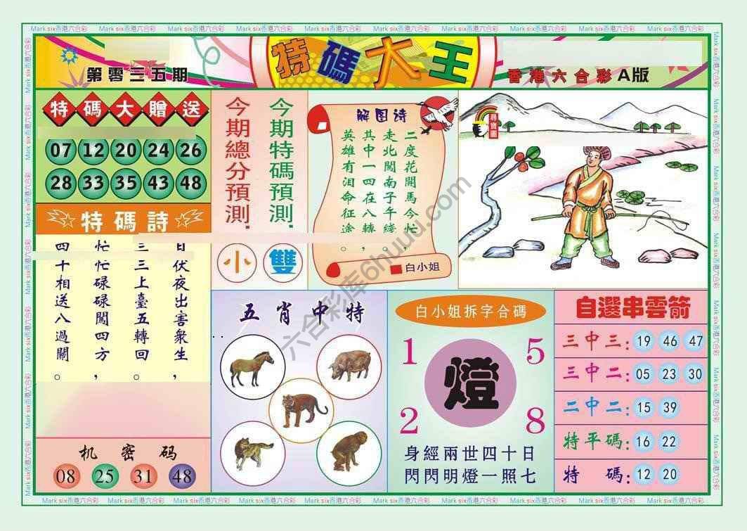 特码大王