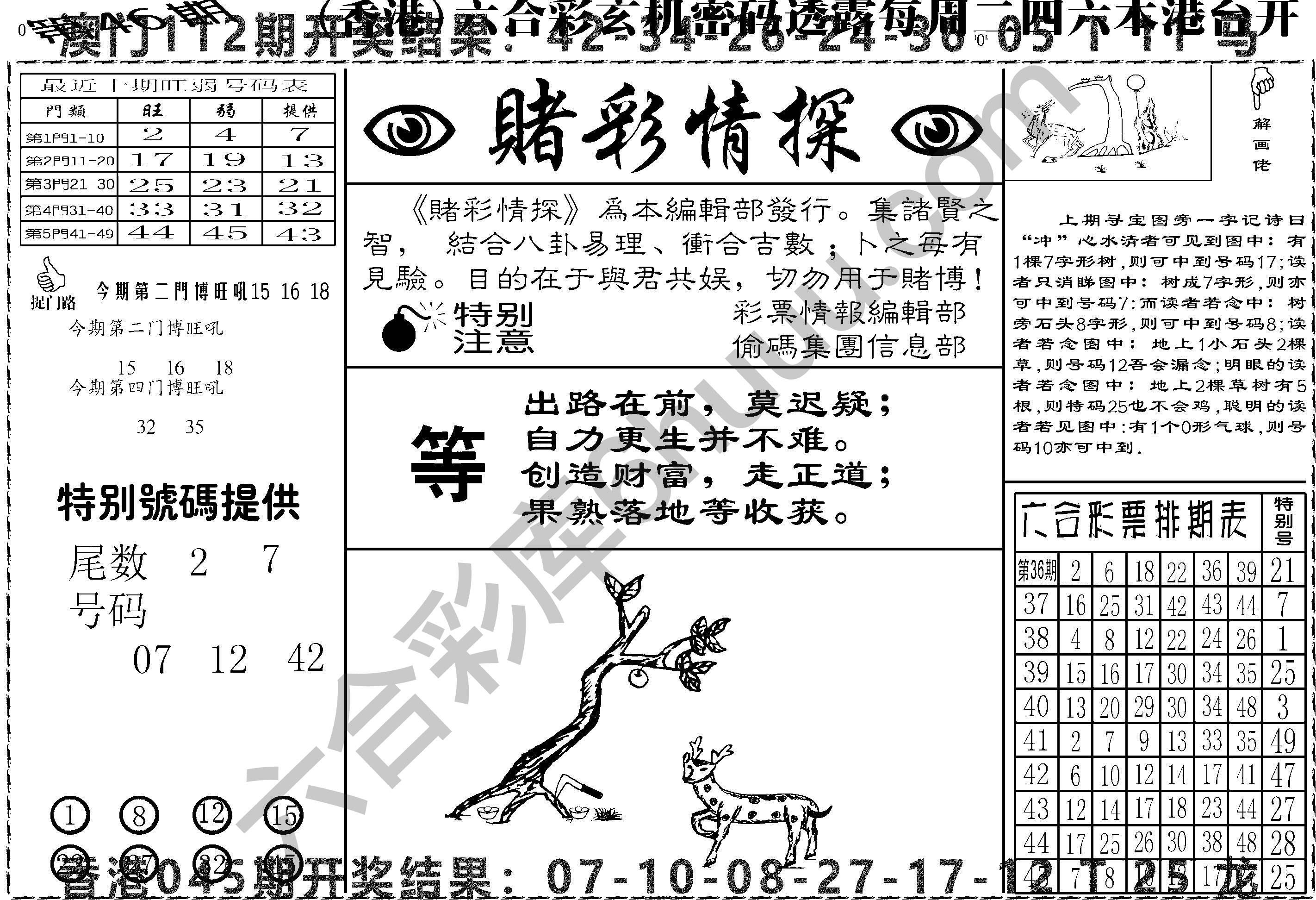 赌彩情探