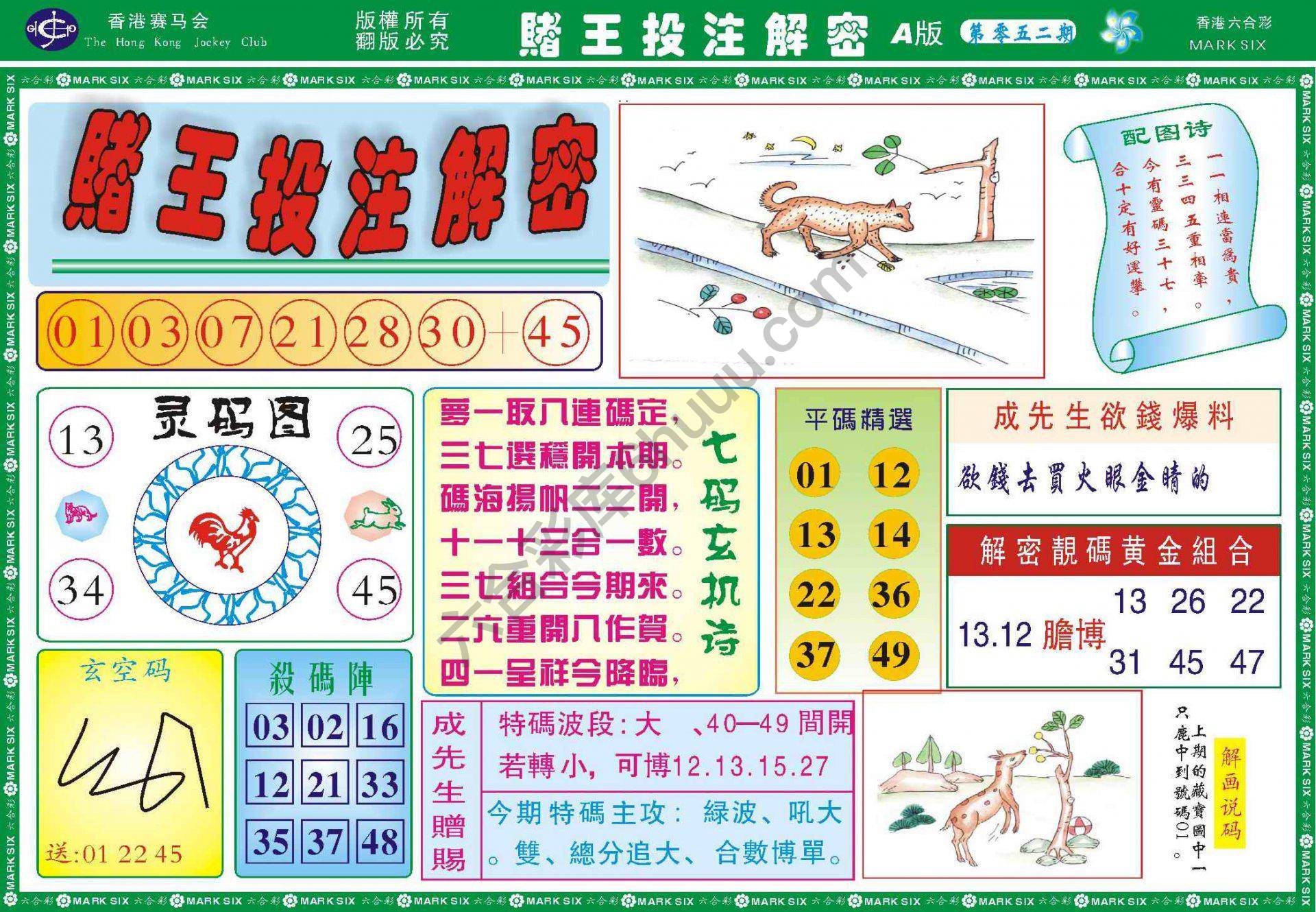 赌王投注解密