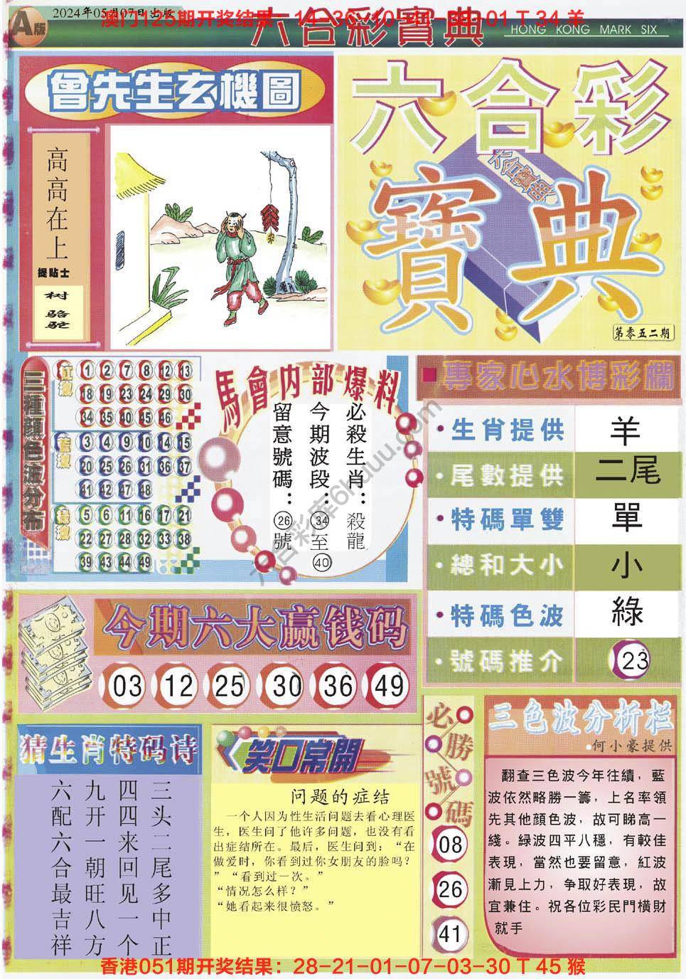 六合彩宝典